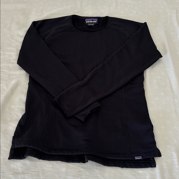 Patagonia Tops - Patagonia Women’s R1  Crew Fleece Sweatshirt Black Large